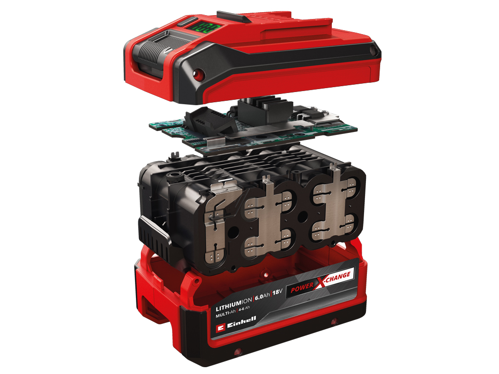 the structure of a battery